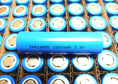 Porcellana Capacità elevata completa del pacchetto 3.2v 1200mah della batteria LiFePO4 del puntatore 18650 del laser fornitore