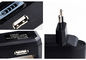 Caricatore standard dell'Accumulatore litio-ione di USB della spina di UE, il micro nero del caricatore dello ione del Usb Li fornitore